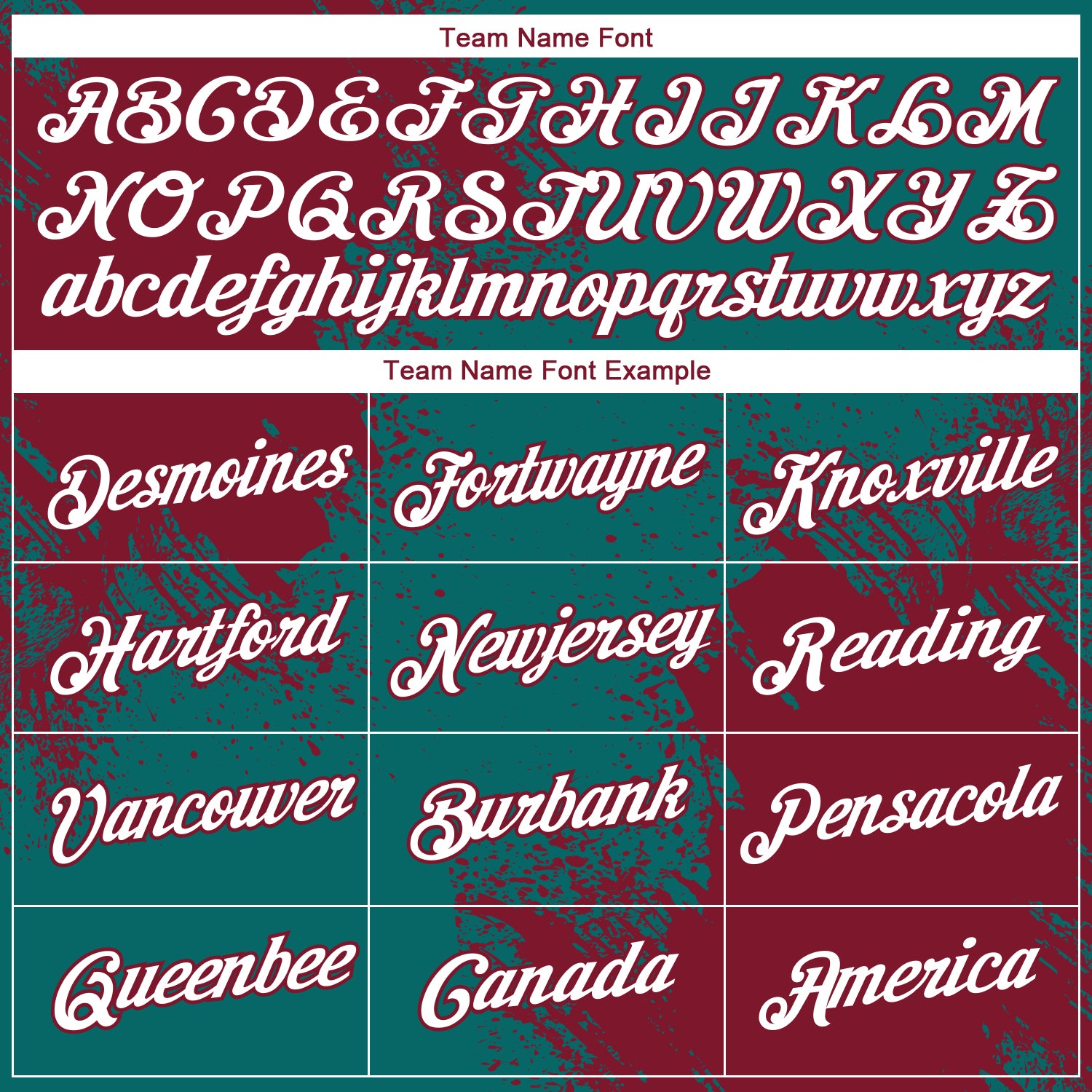 Custom Teal White-Crimson 3D Pattern Design Abstract Brush Stroke Performance T-Shirt