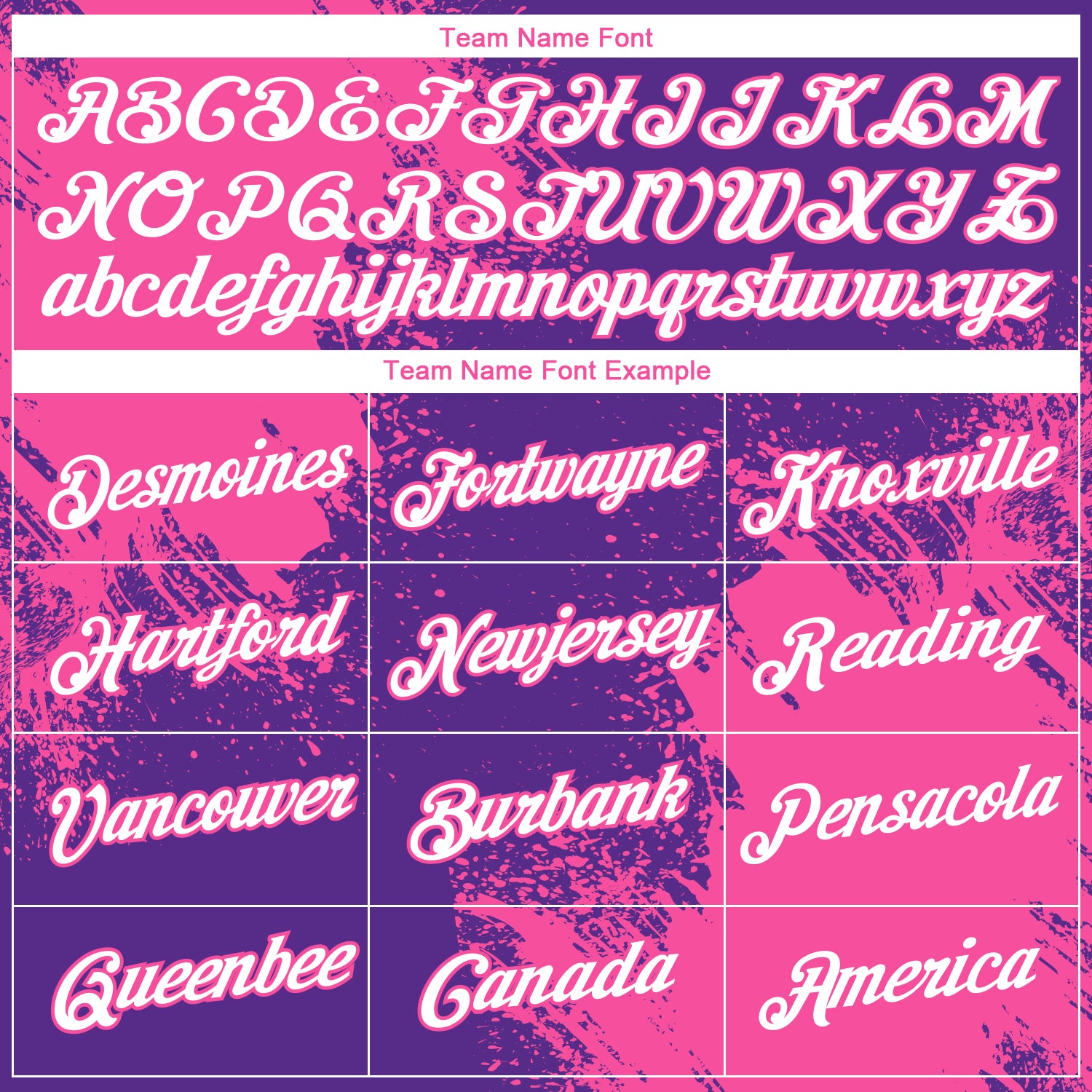 Custom Purple White-Pink 3D Pattern Design Abstract Brush Stroke Performance T-Shirt