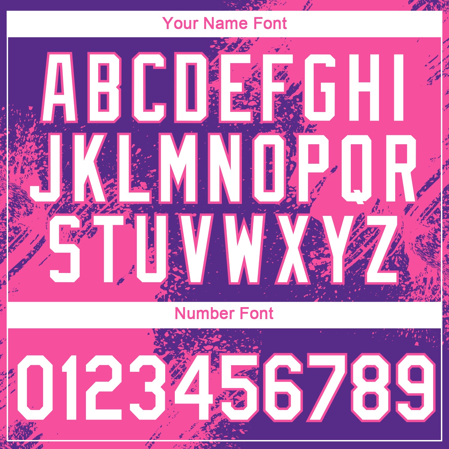 Custom Purple White-Pink 3D Pattern Design Abstract Brush Stroke Performance T-Shirt