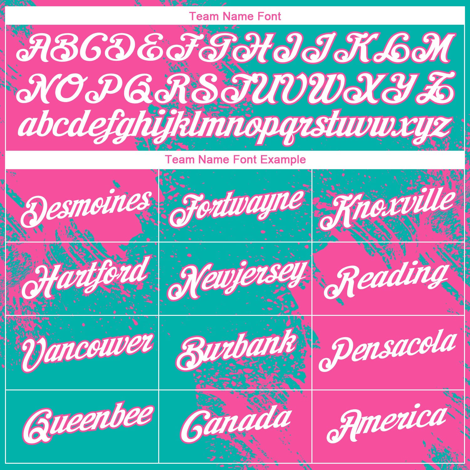 Custom Aqua White-Pink 3D Pattern Design Abstract Brush Stroke Performance T-Shirt