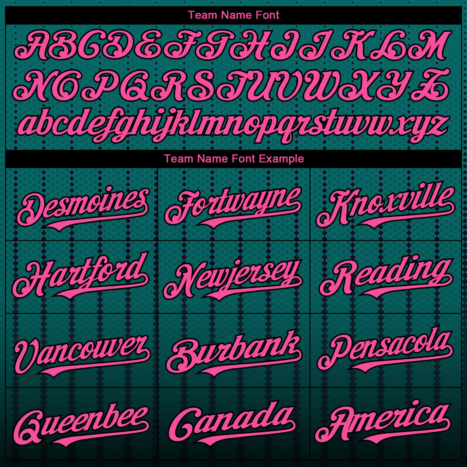 Custom Teal Pink-Black 3D Pattern Design Gradient Geometric Shape Authentic Baseball Jersey