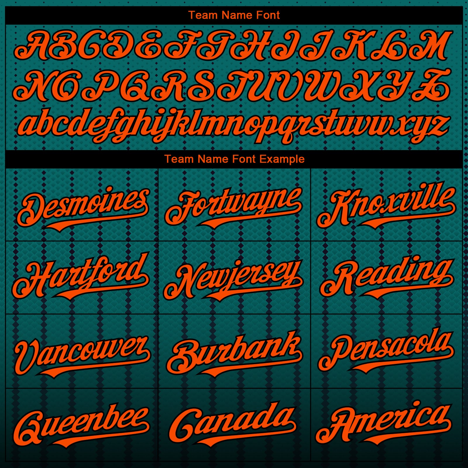 Custom Teal Orange-Black 3D Pattern Design Gradient Geometric Shape Authentic Baseball Jersey