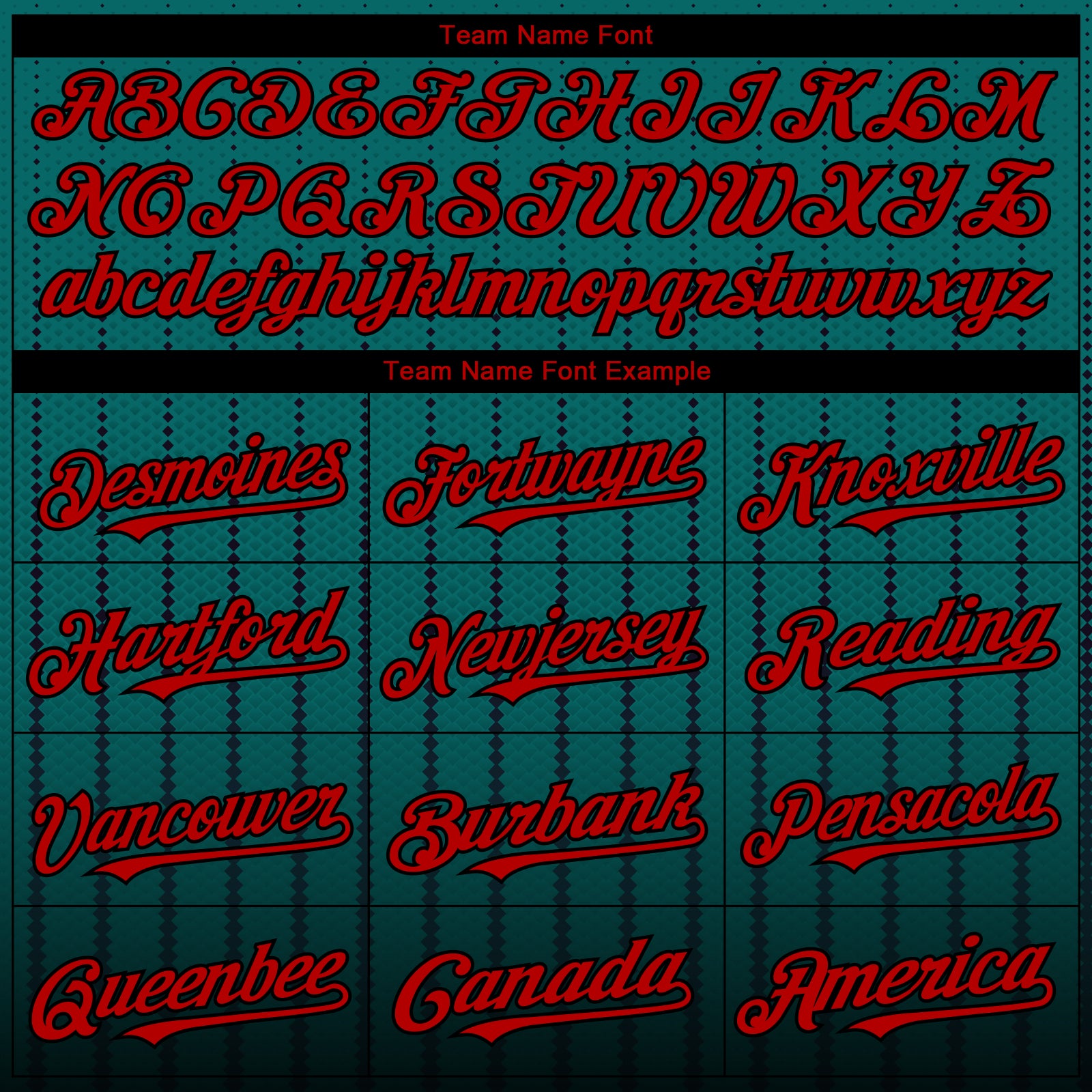 Custom Teal Red-Black 3D Pattern Design Gradient Geometric Shape Authentic Baseball Jersey