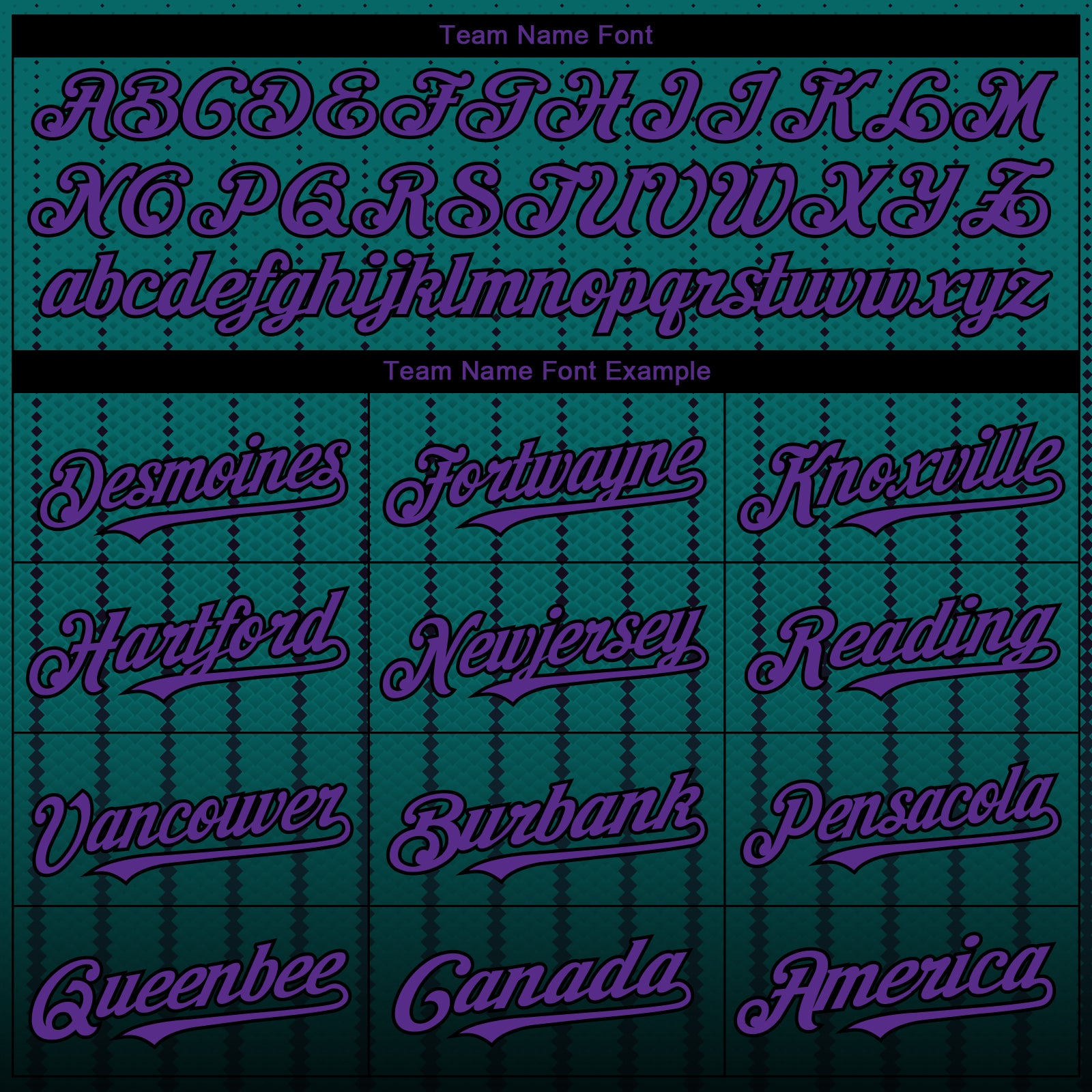 Custom Teal Purple-Black 3D Pattern Design Gradient Geometric Shape Authentic Baseball Jersey