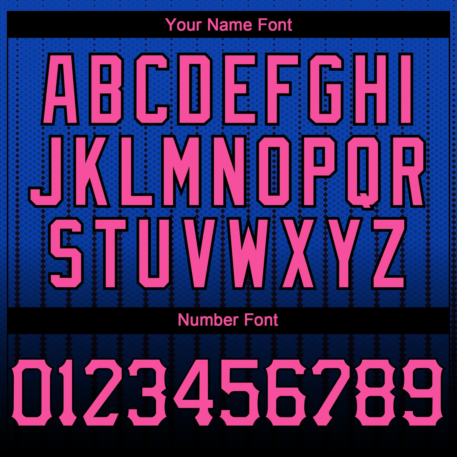 Custom Thunder Blue Pink-Black 3D Pattern Design Gradient Geometric Shape Authentic Baseball Jersey