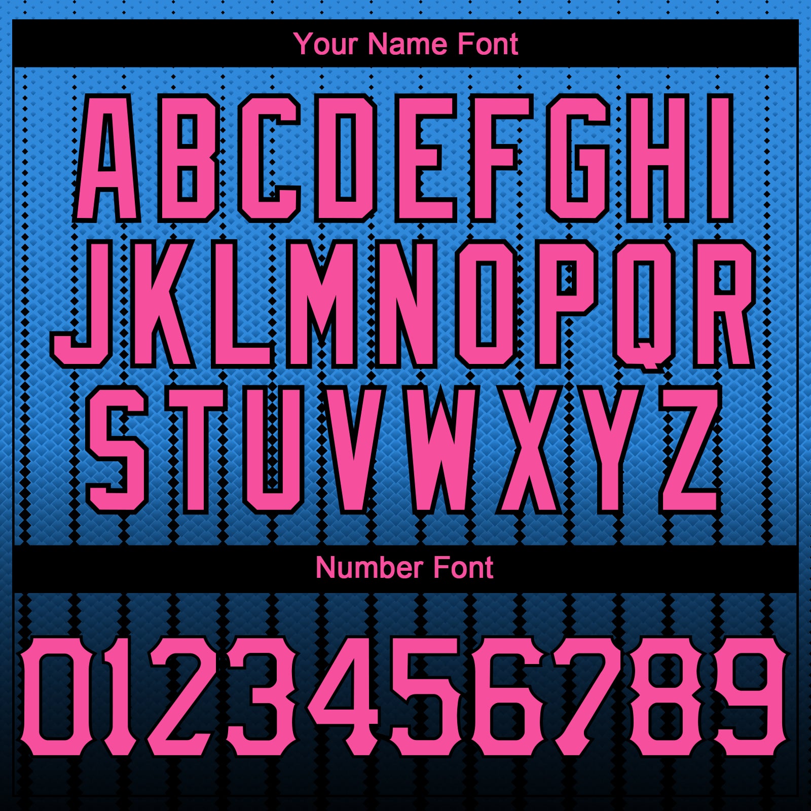 Custom Electric Blue Pink-Black 3D Pattern Design Gradient Geometric Shape Authentic Baseball Jersey