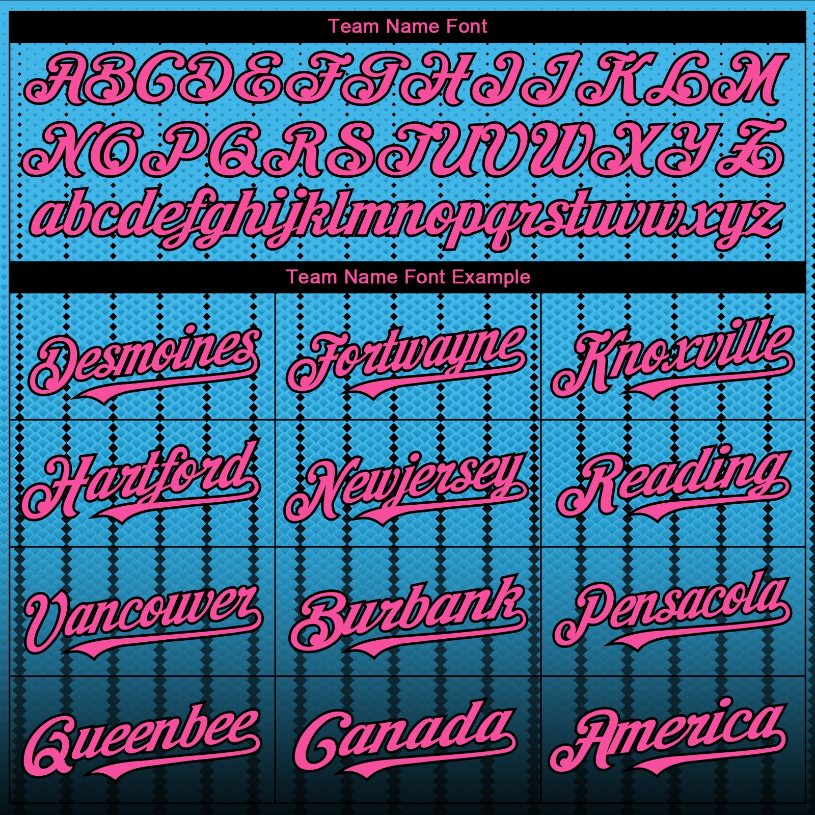 Custom Sky Blue Pink-Black 3D Pattern Design Gradient Geometric Shape Authentic Baseball Jersey