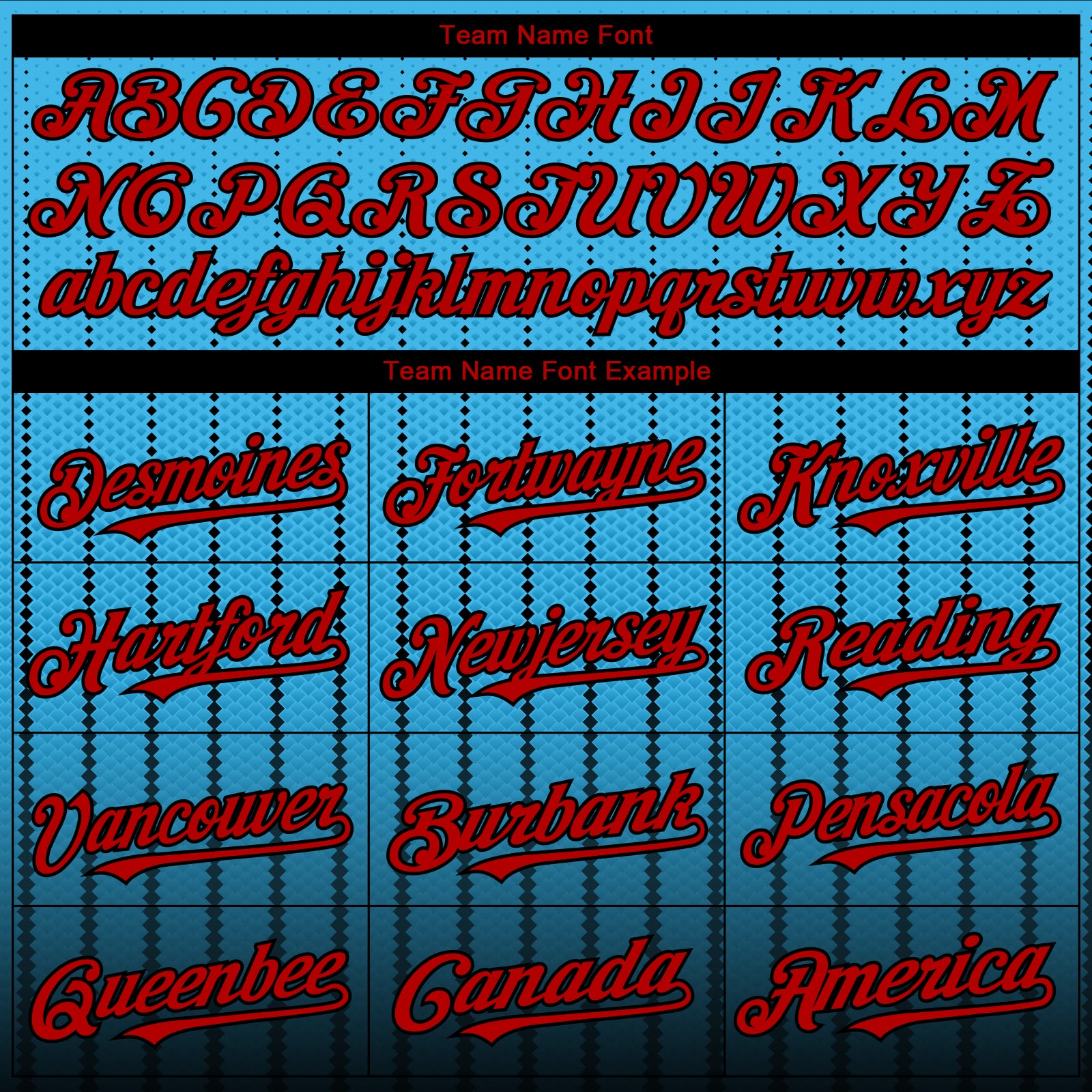 Custom Sky Blue Red-Black 3D Pattern Design Gradient Geometric Shape Authentic Baseball Jersey