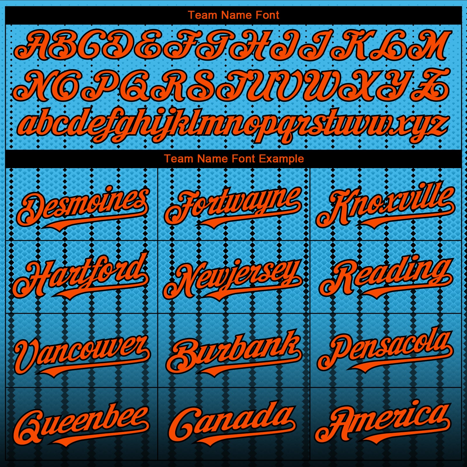 Custom Sky Blue Orange-Black 3D Pattern Design Gradient Geometric Shape Authentic Baseball Jersey