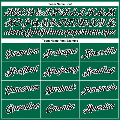 Custom Kelly Green Black-White 3D Pattern Design Gradient Style Twinkle Star Performance T-Shirt