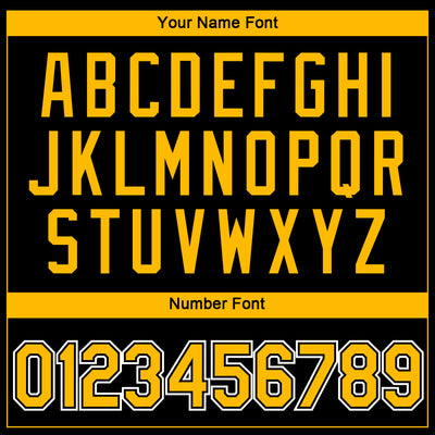 Custom Black Gold-White 3D Pattern Design Gradient Style Twinkle Star Performance T-Shirt