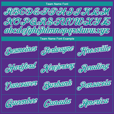 Custom Purple Teal-White 3D Pattern Design Gradient Style Twinkle Star Performance T-Shirt