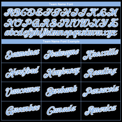 Custom Black Light Blue-White 3D Pattern Design Gradient Style Twinkle Star Performance T-Shirt