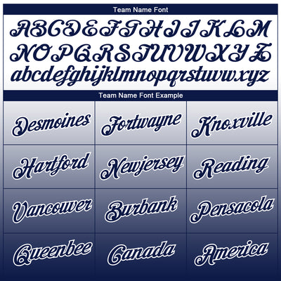 Custom White Navy 3D Pattern Design Gradient Style Twinkle Star Performance T-Shirt