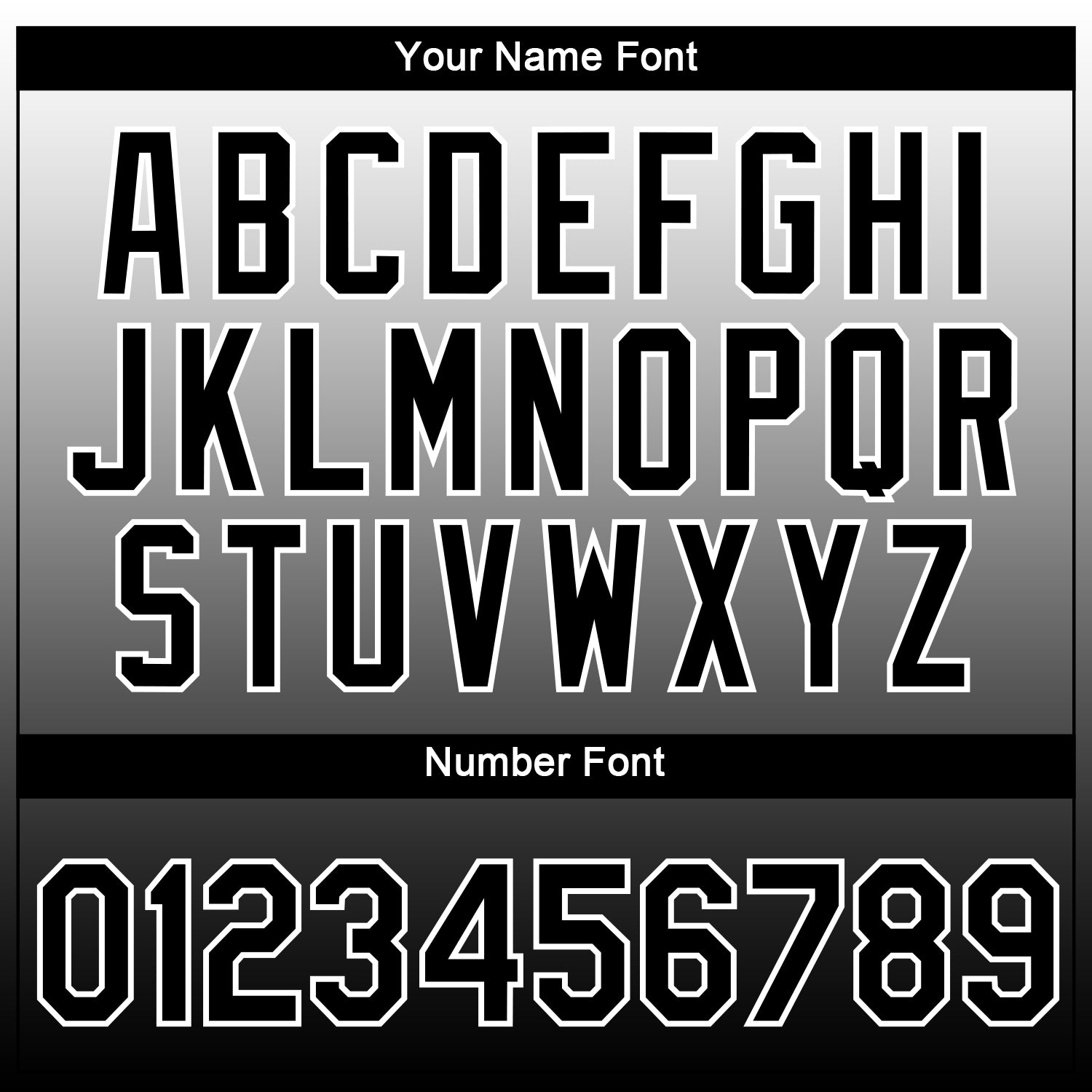 Custom White Black 3D Pattern Design Gradient Style Twinkle Star Performance T-Shirt