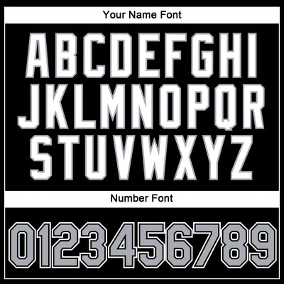 Custom Black Gray-White 3D Pattern Design Gradient Style Twinkle Star Performance T-Shirt