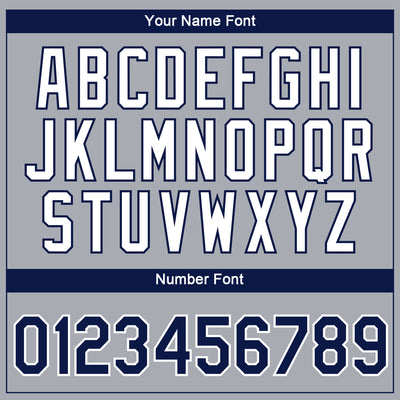 Custom Gray Navy-White 3D Pattern Design Gradient Style Twinkle Star Performance T-Shirt