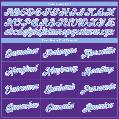 Custom Purple Light Blue-White 3D Pattern Design Gradient Style Twinkle Star Performance T-Shirt