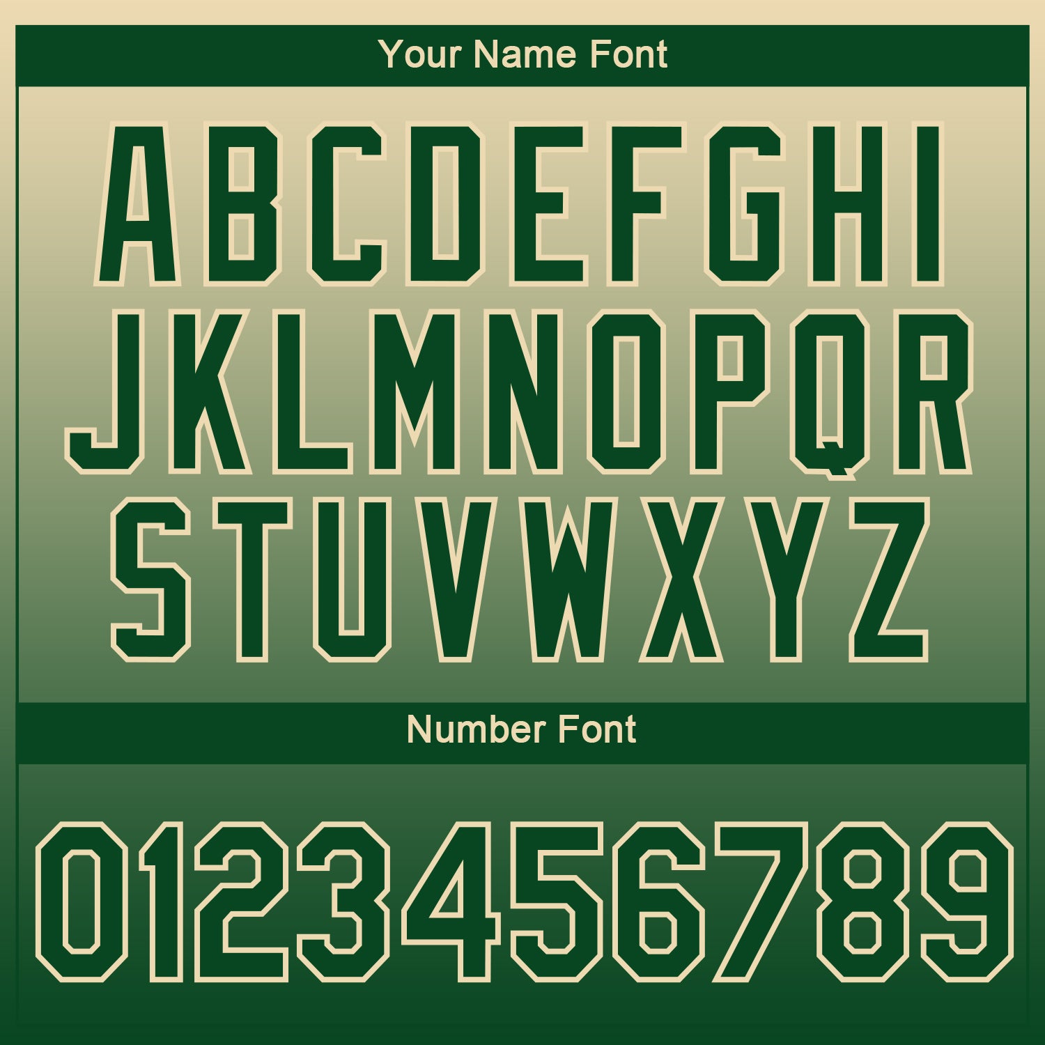 Custom Cream Green 3D Pattern Design Gradient Style Twinkle Star Performance T-Shirt