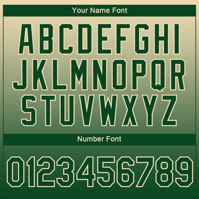 Custom Cream Green 3D Pattern Design Gradient Style Twinkle Star Performance T-Shirt