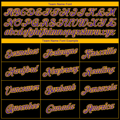 Custom Black Purple-Gold 3D Pattern Design Gradient Style Twinkle Star Performance T-Shirt