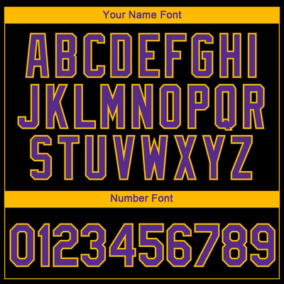 Custom Black Purple-Gold 3D Pattern Design Gradient Style Twinkle Star Performance T-Shirt