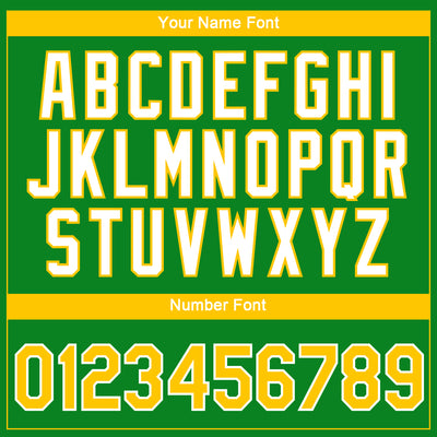 Custom Grass Green Yellow-White 3D Pattern Design Gradient Style Twinkle Star Performance T-Shirt