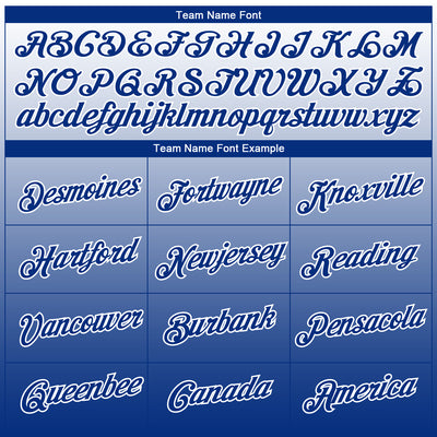 Custom White Royal 3D Pattern Design Gradient Style Twinkle Star Performance T-Shirt