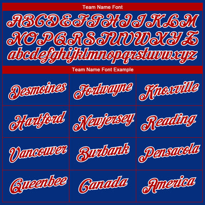 Custom Royal Red-White 3D Pattern Design Gradient Style Twinkle Star Performance T-Shirt