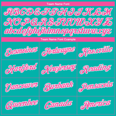 Custom Aqua Pink-White 3D Pattern Design Gradient Style Twinkle Star Performance T-Shirt