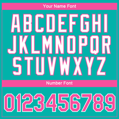 Custom Aqua Pink-White 3D Pattern Design Gradient Style Twinkle Star Performance T-Shirt