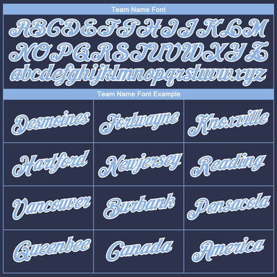 Custom Navy Light Blue-White 3D Pattern Design Gradient Style Twinkle Star Performance T-Shirt