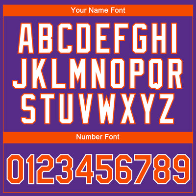 Custom Purple Orange-White 3D Pattern Design Gradient Style Twinkle Star Performance T-Shirt