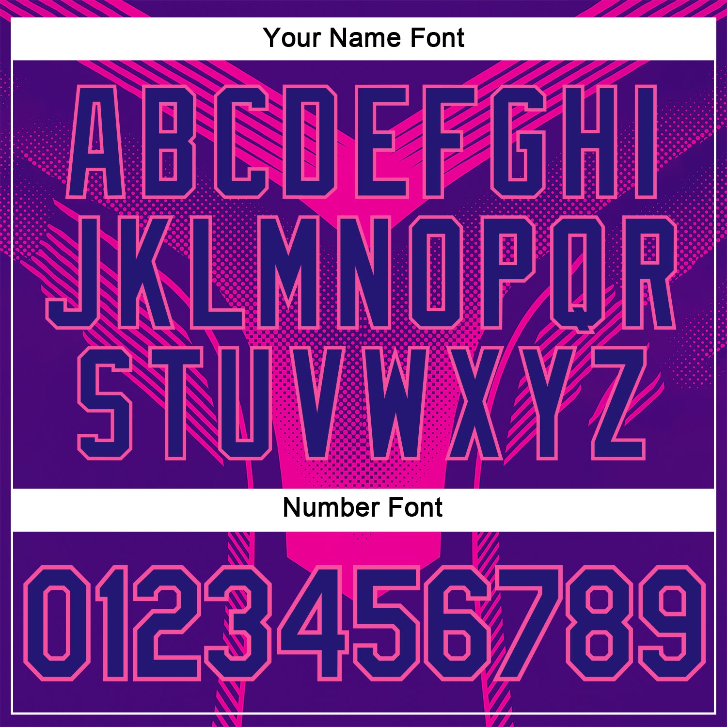 Custom Dark Purple Pink 3D Pattern Design Gradient Neon Sportswear Performance T-Shirt