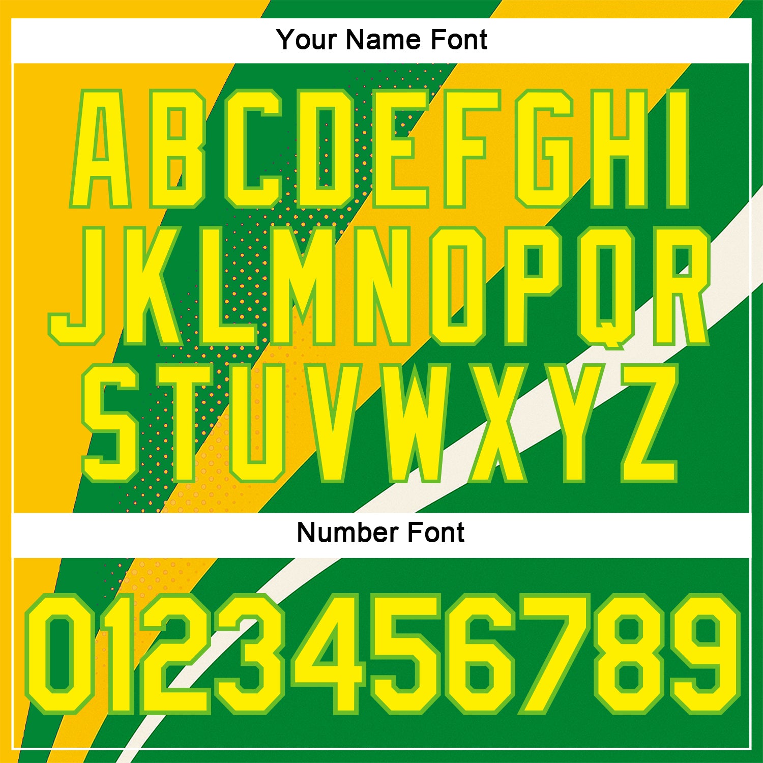 Custom Green Light Yellow Aurora Green-Yellow 3D Pattern Design Brazil Sportswear Performance T-Shirt