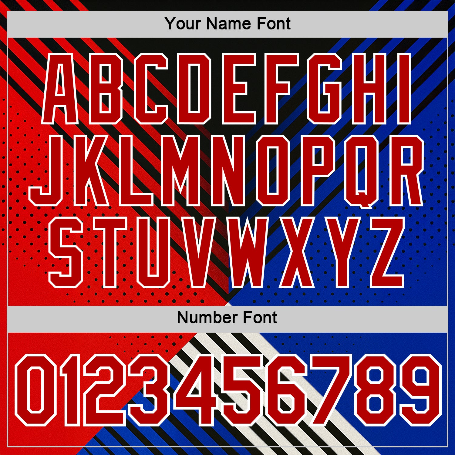 Custom Black Red Blue-White 3D Pattern Design USA Inspired America Sportswear Performance T-Shirt