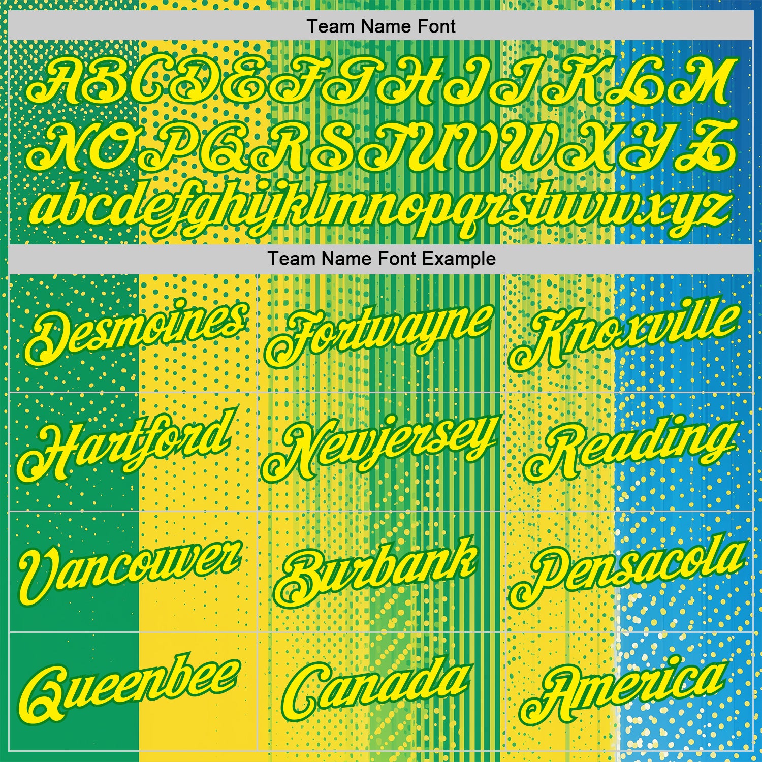 Custom Yellow Light Yellow-Grass Green 3D Pattern Design Brazil Africa Sportswear Performance T-Shirt