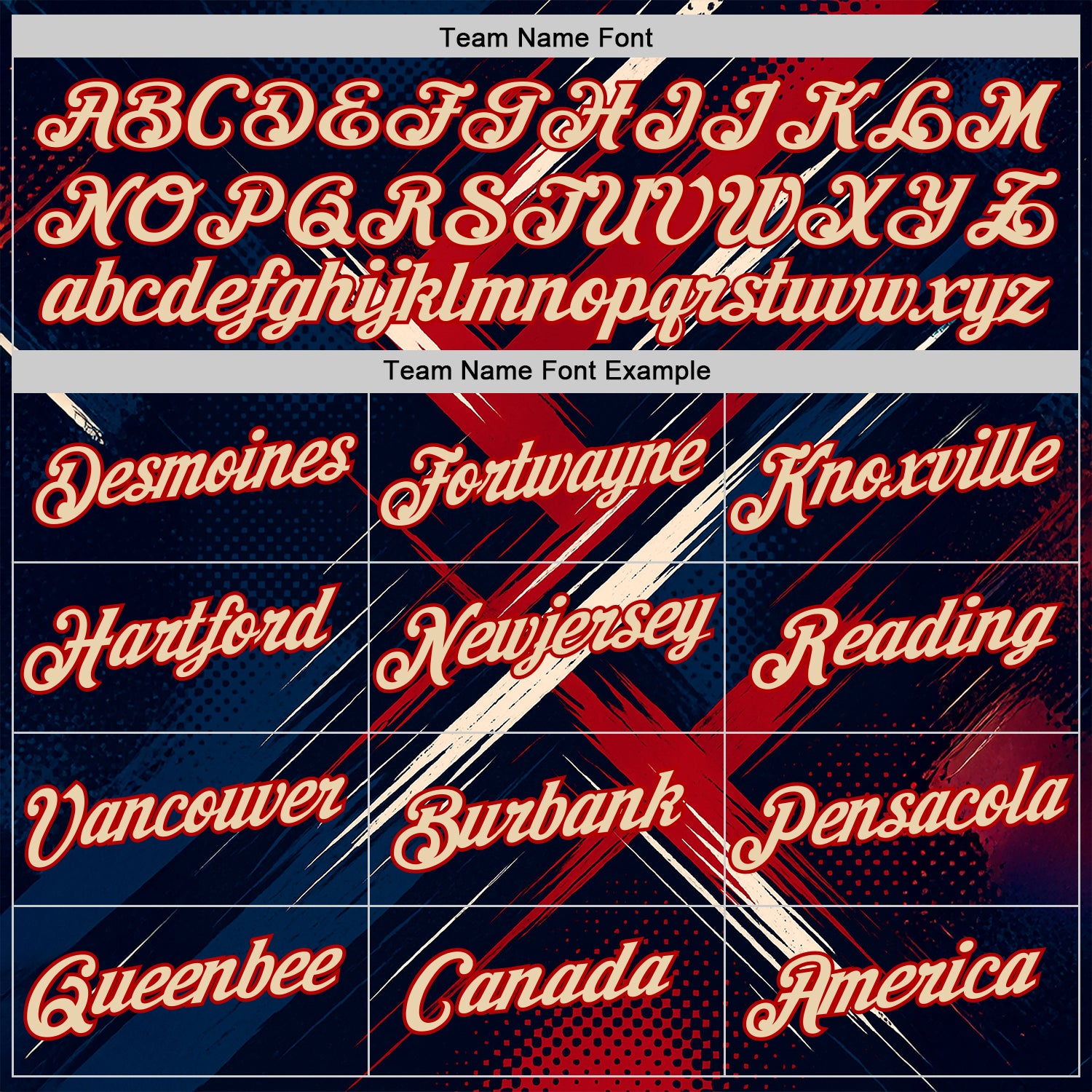 Custom Blue City Cream-Red 3D Pattern Design Germany Sportswear Performance T-Shirt