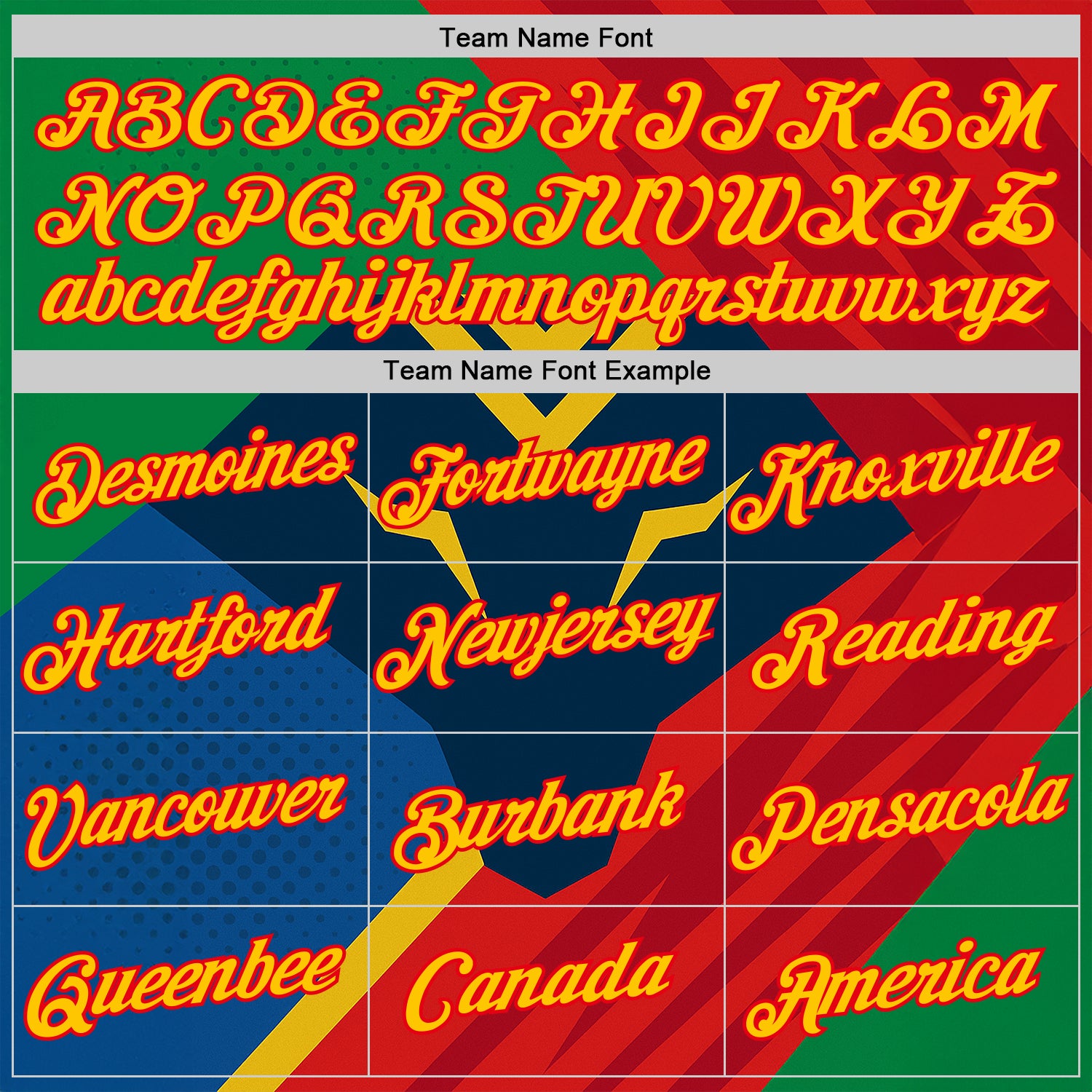 Custom Green Yellow Blue-Fire Red 3D Pattern Design Mexico Brazil Sportswear Performance T-Shirt