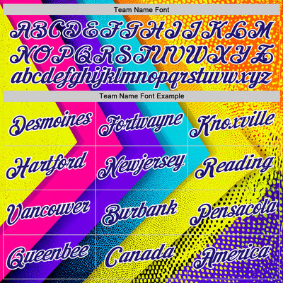 Custom Blue Dark Purple Yellow-Pink 3D Pattern Design Chromatic Geometric Shape Sportswear Performance T-Shirt