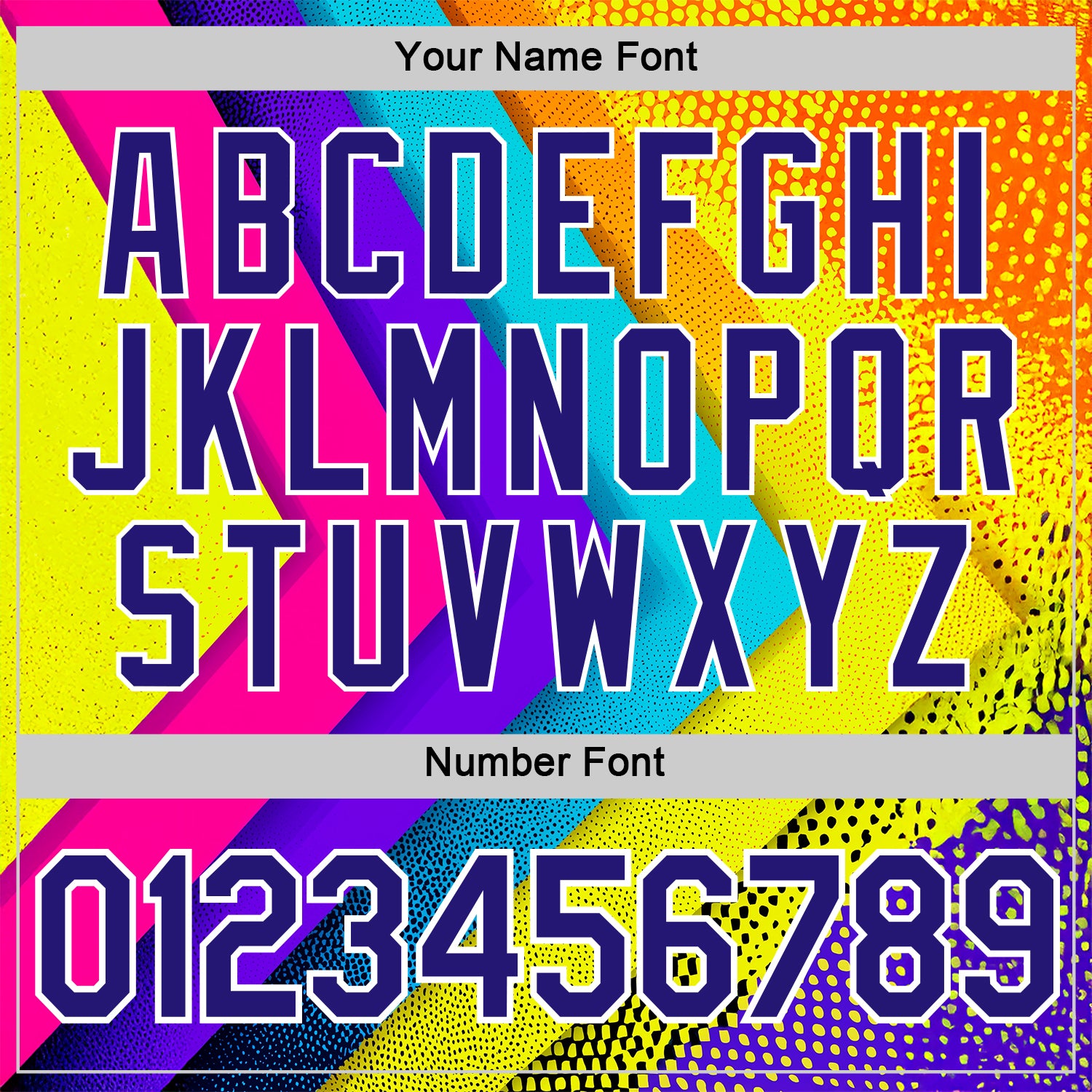 Custom Blue Dark Purple Yellow-Pink 3D Pattern Design Chromatic Geometric Shape Sportswear Performance T-Shirt