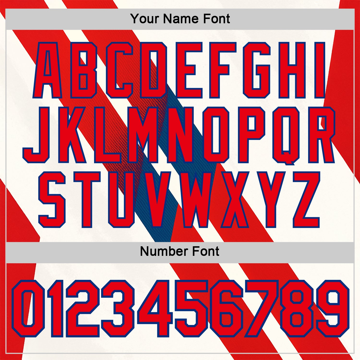 Custom Cream Fire Red-Royal 3D Pattern Design Canada America Sportswear Performance T-Shirt