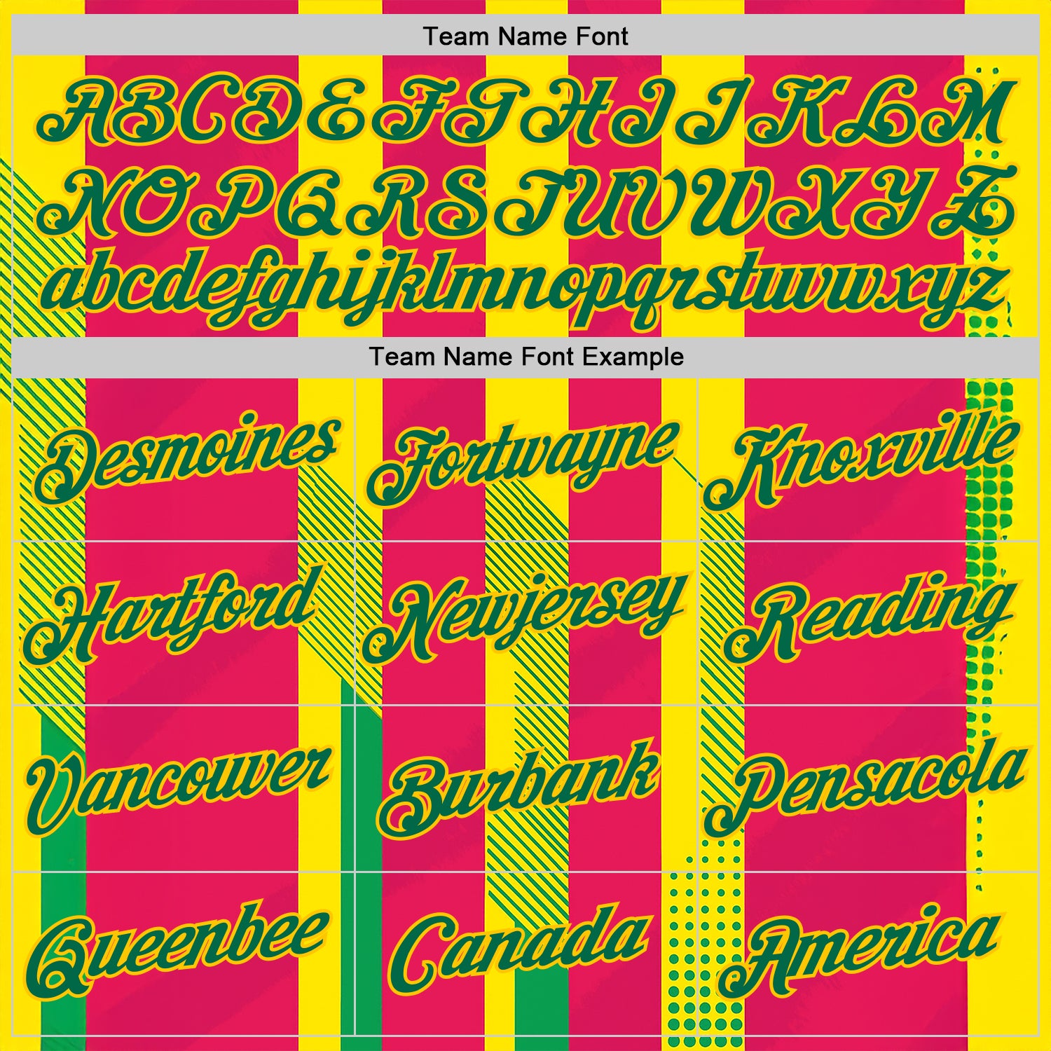 Custom Yellow Kelly Green-Pink 3D Pattern Design Mexico Spain Sportswear Performance T-Shirt