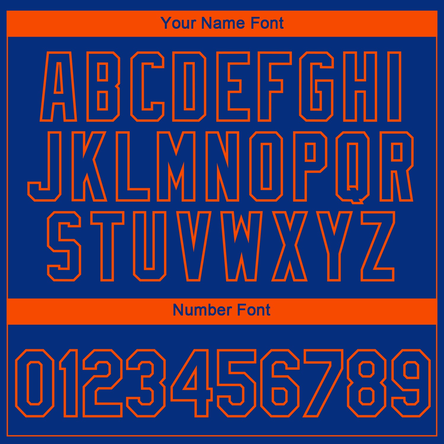 Custom Royal Orange 3D New York City Edition Fade Fashion Performance T-Shirt