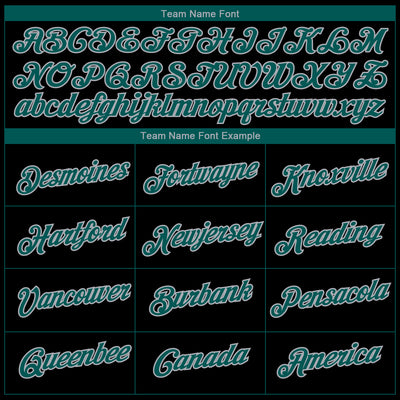 Custom Black Midnight Green-Gray 3D Philadelphia City Edition Fade Fashion Performance T-Shirt