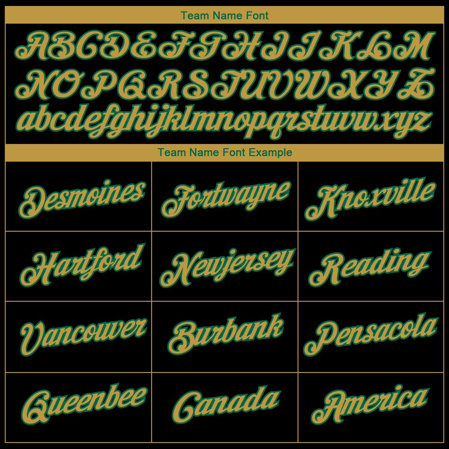 Custom Black Old Gold-Kelly Green 3D Boston City Edition Fade Fashion Performance T-Shirt