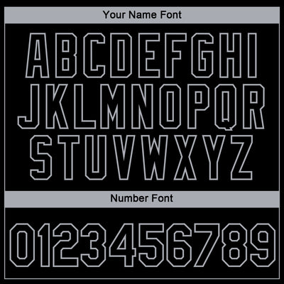 Custom Black Gray 3D Chicago City Edition Fade Fashion Performance T-Shirt