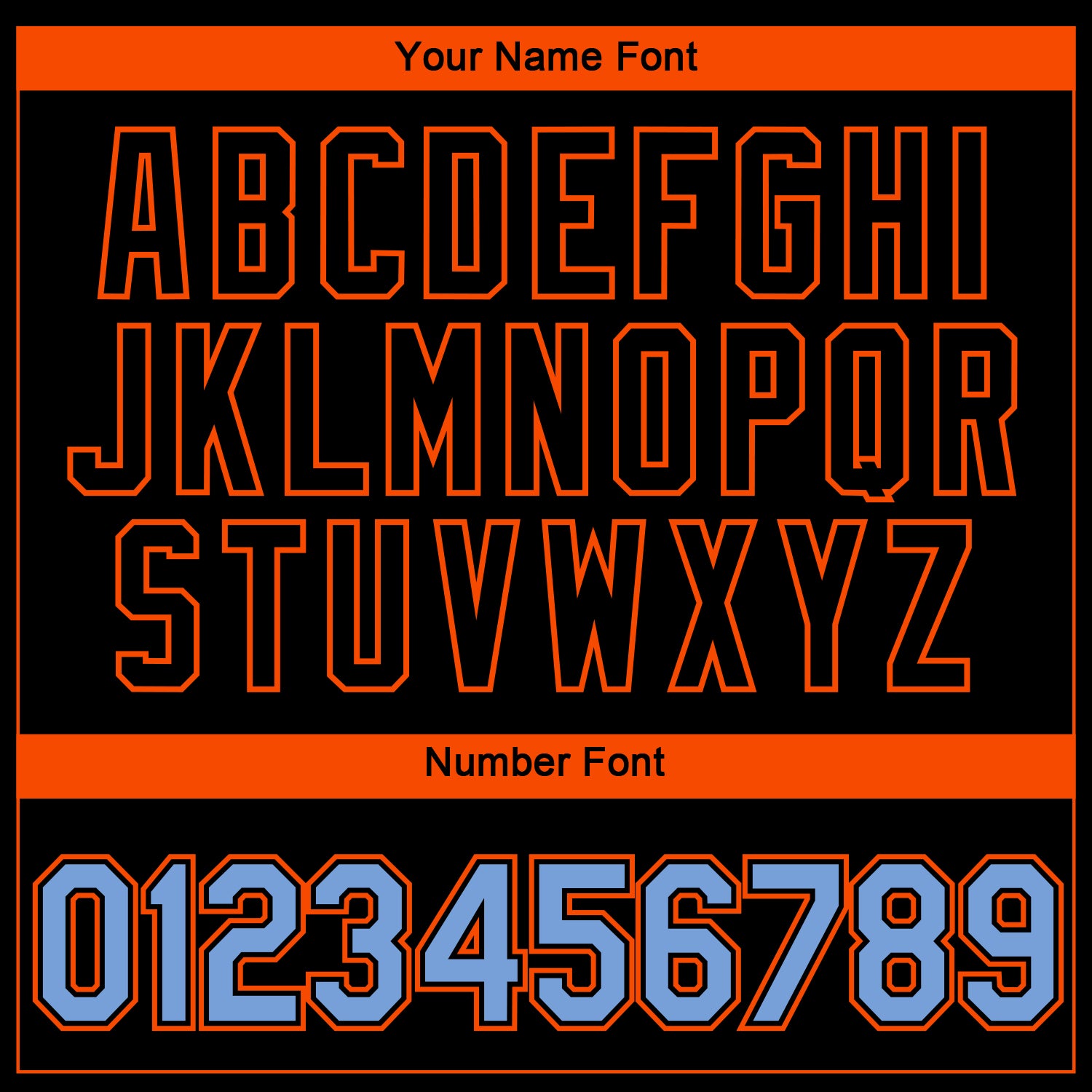 Custom Black Powder Blue-Orange 3D Miami City Edition Fade Fashion Performance T-Shirt