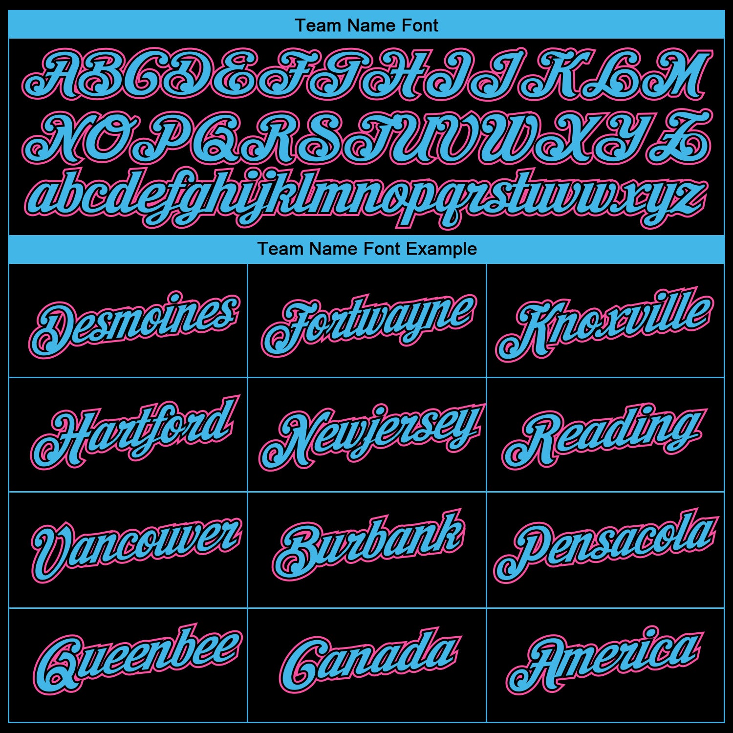 Custom Black Sky Blue-Pink 3D Miami City Edition Fade Fashion Performance T-Shirt