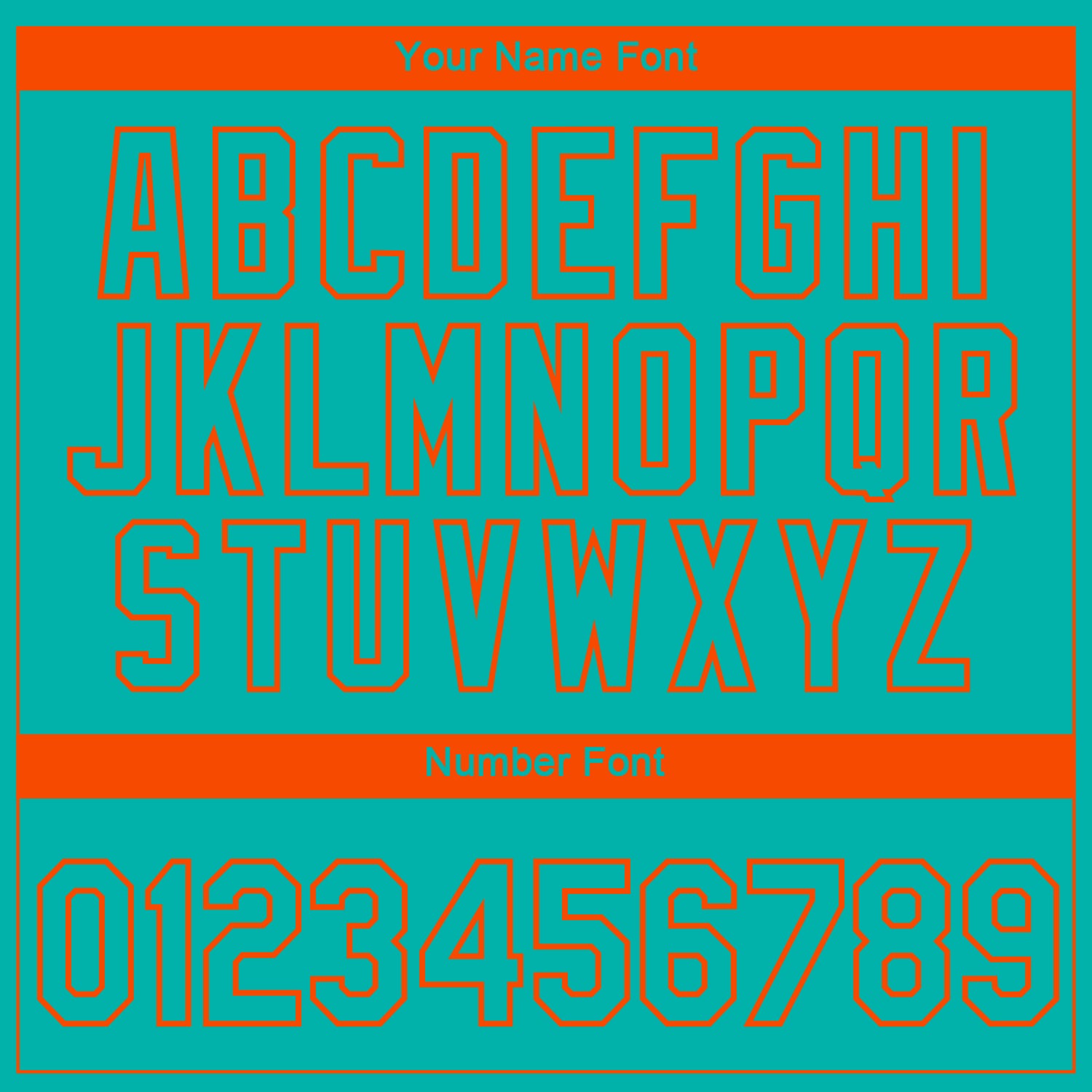 Custom Aqua Orange 3D Miami City Edition Fade Fashion Performance T-Shirt